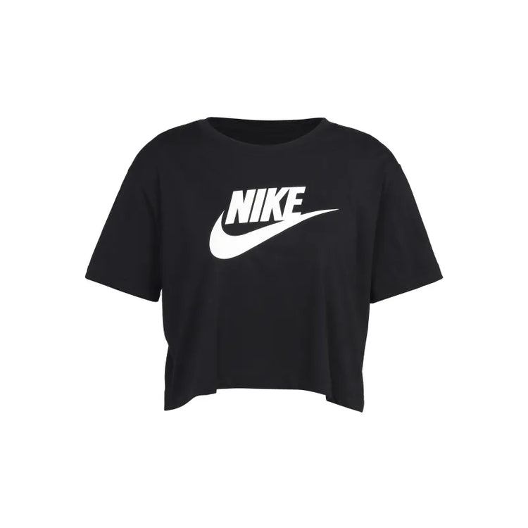 Nike Camiseta Deportiva Mujer Negro Frente