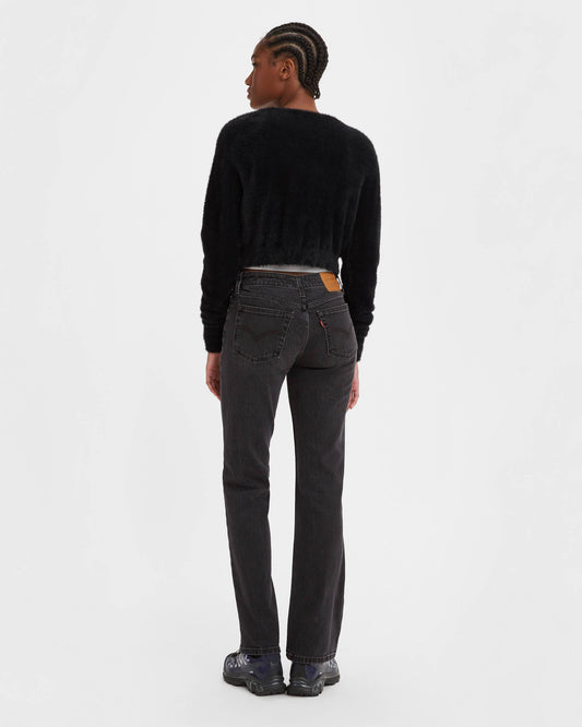 Levi’s Low Pitch Bootcut Jeans Mujer Negro