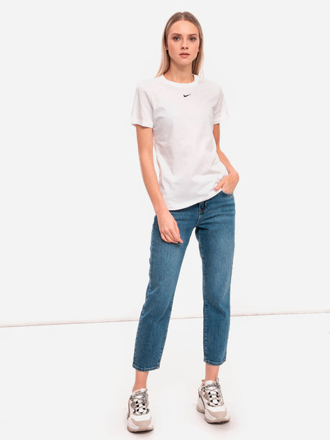 Nike Camiseta Deportiva Mujer Blanco Frente