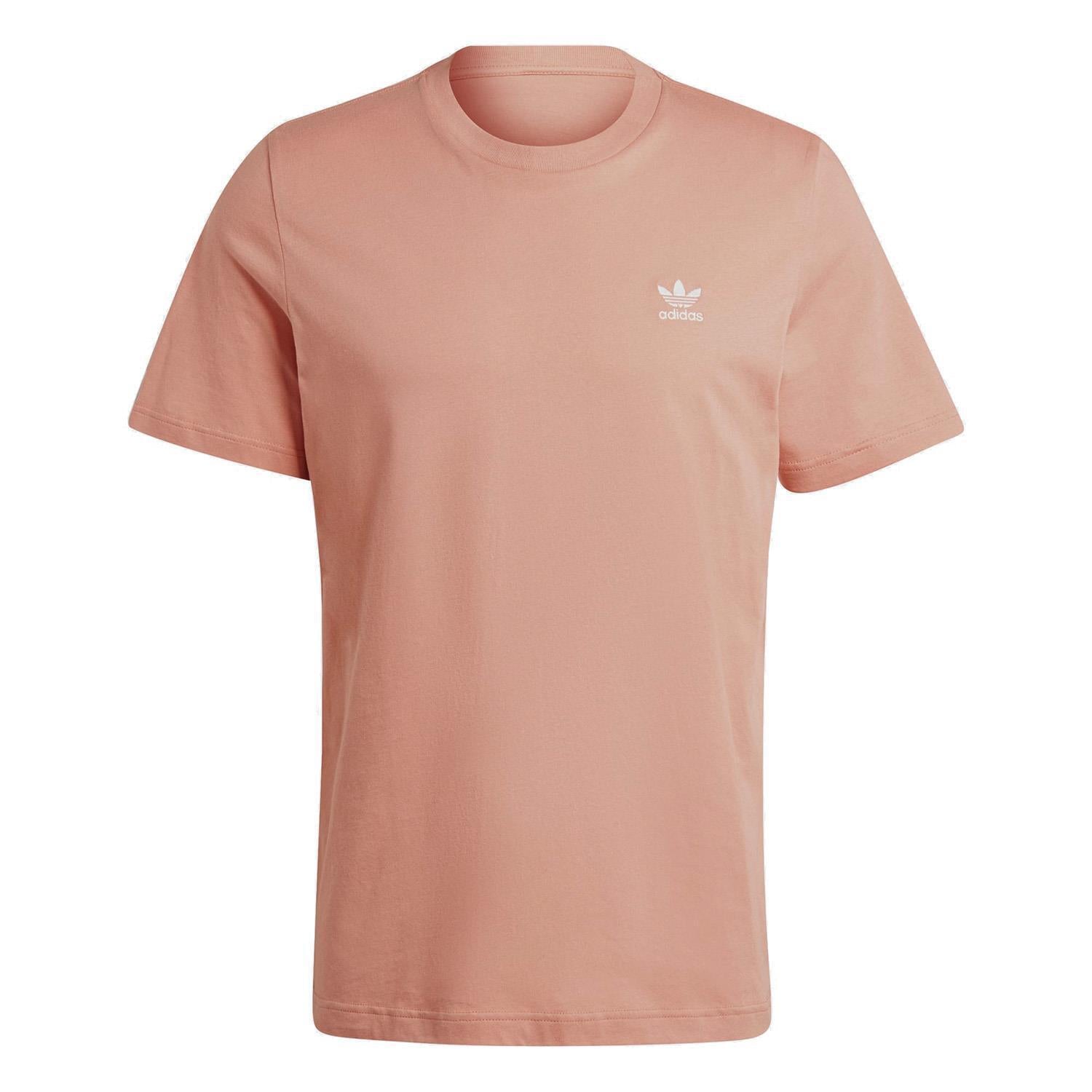 Adidas Camiseta Deportiva Hombre Salmon