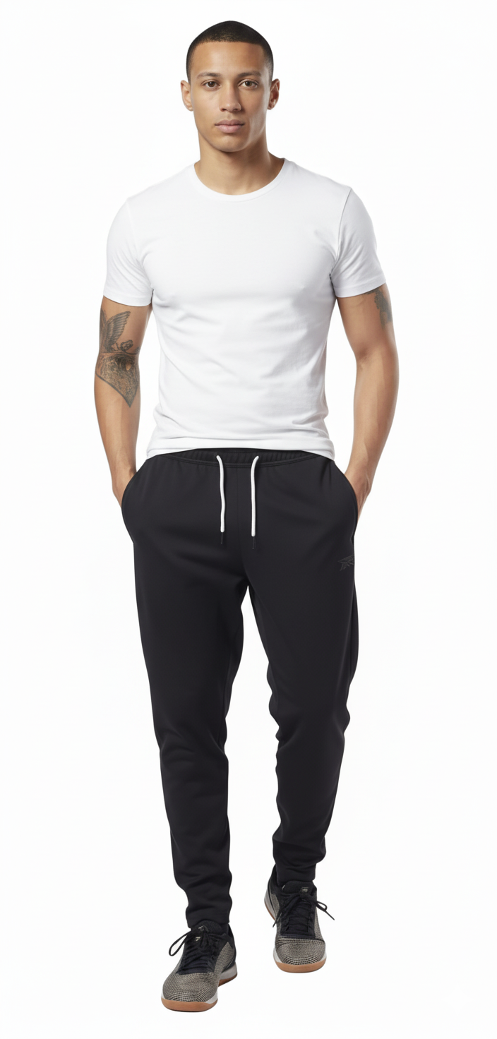 Reebok Calentador hombre negro