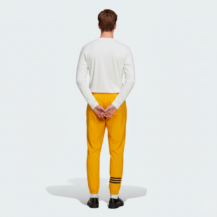 Adidas Calentador Hombre Amarillo