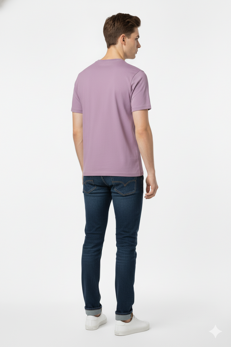 Champion Camiseta Hombre Lila