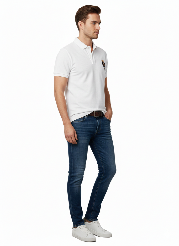 Polo Ralph Lauren Camiseta Hombre Blanco