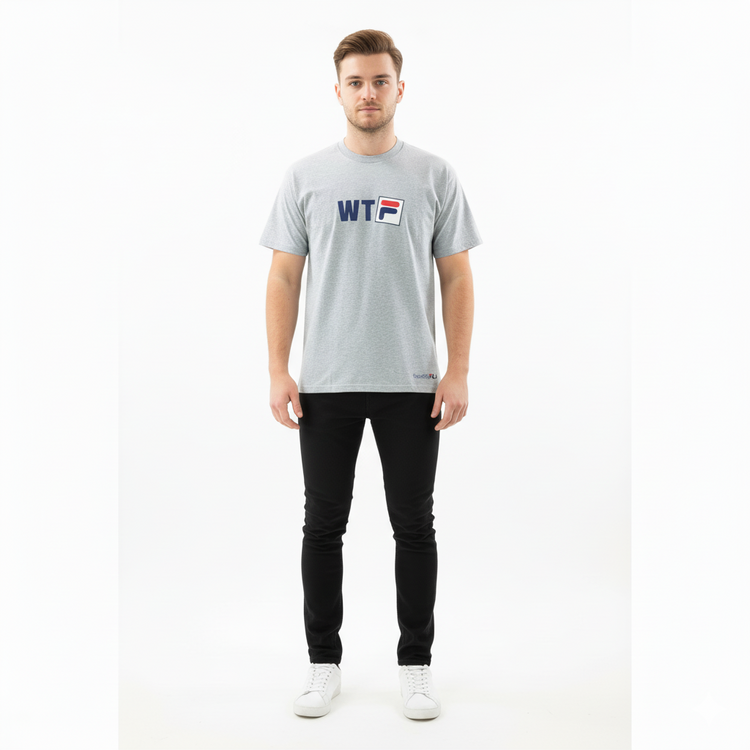 Fila Camiseta Hombre Gris