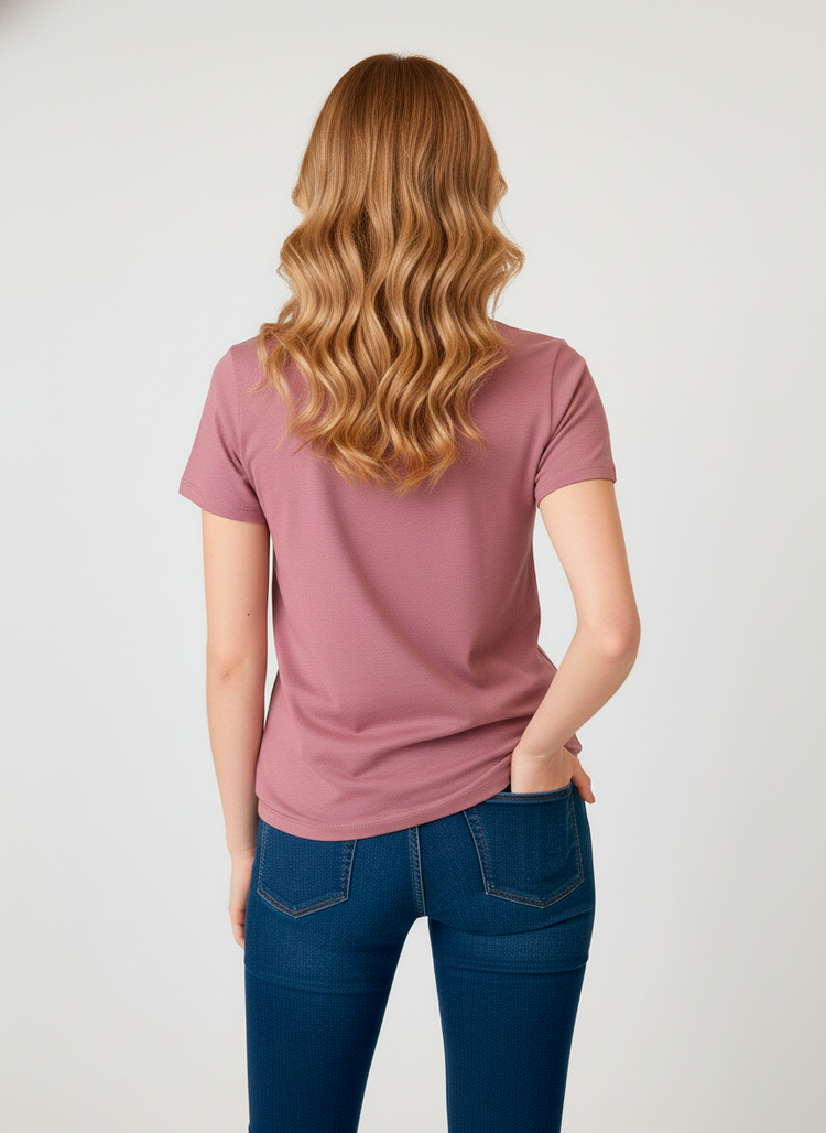 Polo Ralph Lauren Camiseta Mujer Rosa