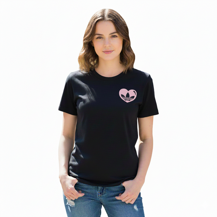 Adidas Camiseta Deportiva Mujer Negro