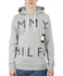 Tommy Hilfiger Suéter con Capucha Gris Frente