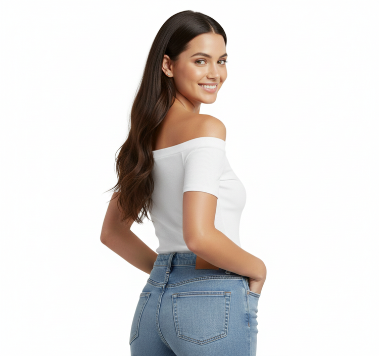 Guess Blusa para Mujer Blanco