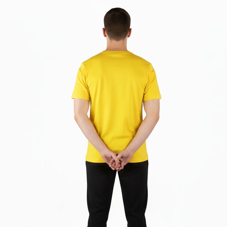 Champion Camiseta Hombre Amarillo