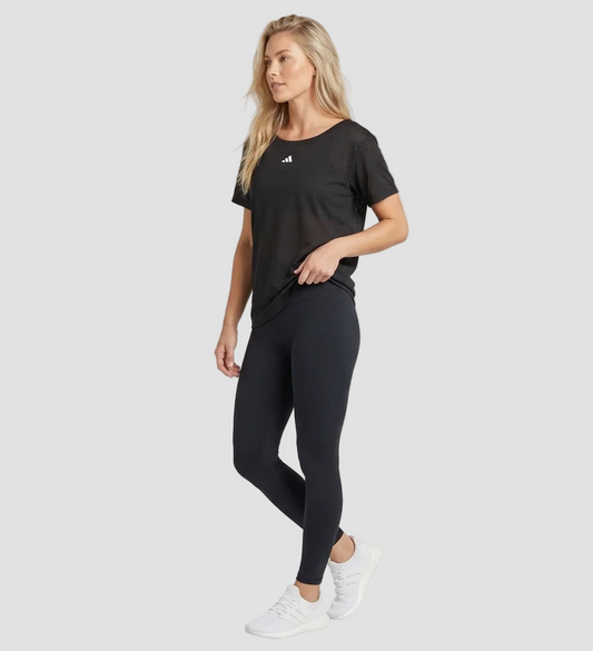 Adidas Camiseta Deportiva Mujer Negro