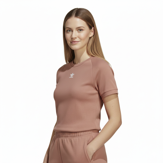 Adidas Camiseta Deportiva Cafe para Mujer