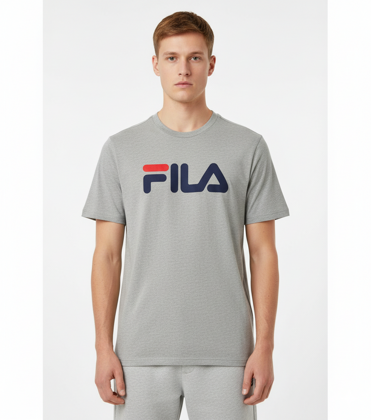 Fila Camiseta Hombre Gris