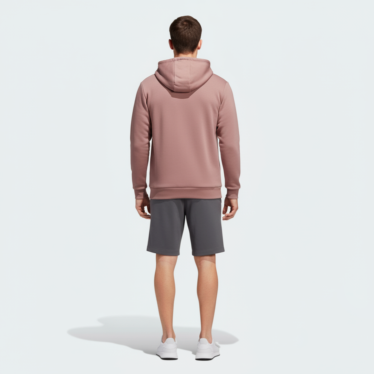 Adidas hoodie palo de rosa con capucha