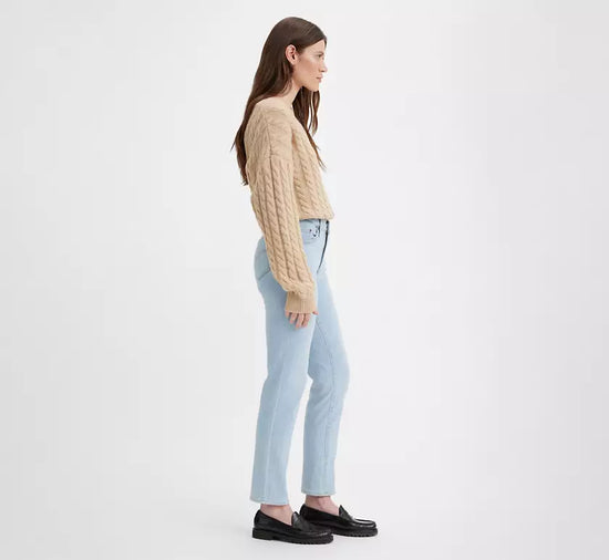 Levi's 724 High-Rise Slim Straight Jeans Mujer Azul