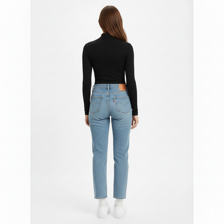 Levi’s Wedgie Straight Jean Mujer Azul