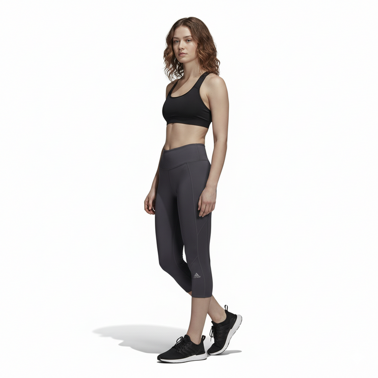 Adidas Licras / Leggins Gris Capri