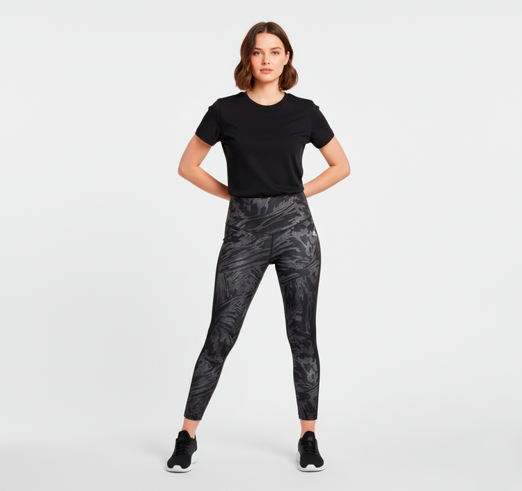 Adidas Licras / Leggins Negro Crema