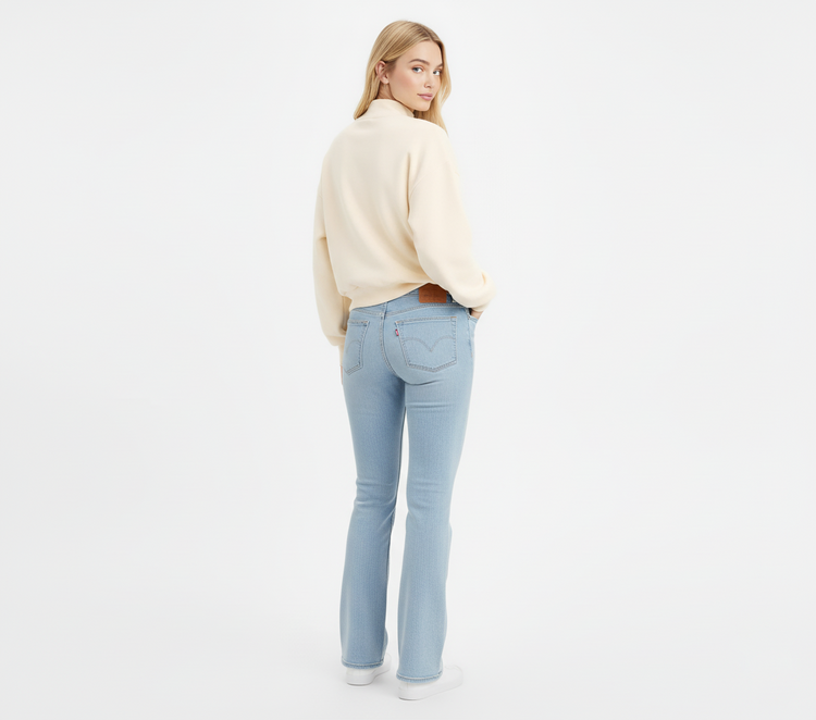 Levi’s 725 High-Rise Bootcut Jeans Mujer Azul Claro