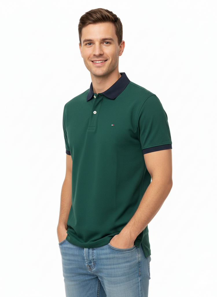 Tommy Hilfiger Polo Hombre Verde