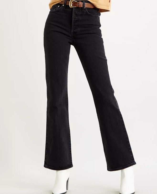 Levi’s Ribcage Bootcut Jean Mujer Negro