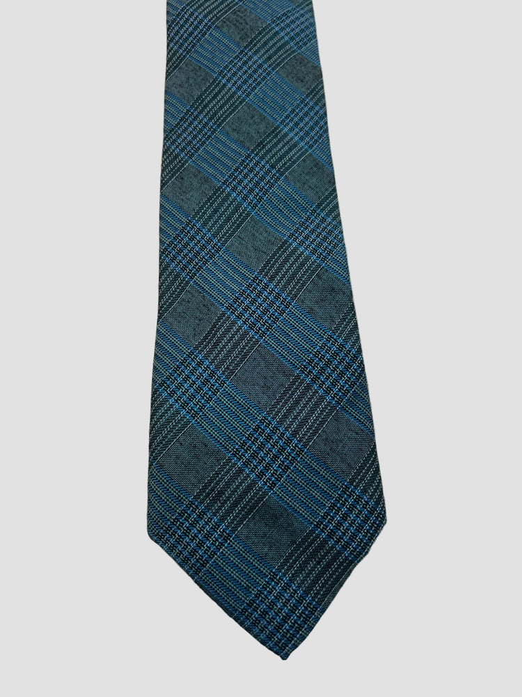 Calvin Klein Corbata Turquesa con Rayas