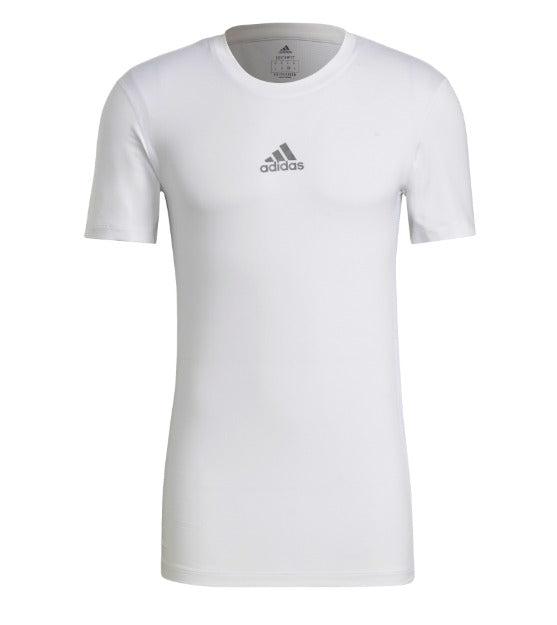 Adidas Camiseta Deportiva Hombre Blanco