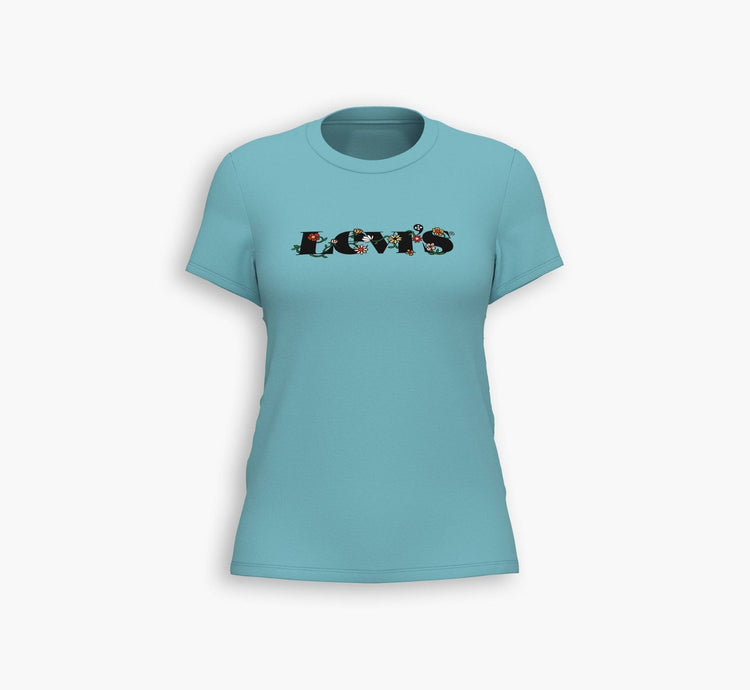 Levi’s Camiseta Mujer Celeste