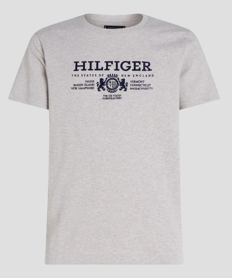 Tommy Hilfiger Camiseta Hombre Gris MCM