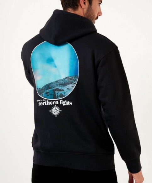 Levi’s Hoddie Hombre Negro Logo Blanco