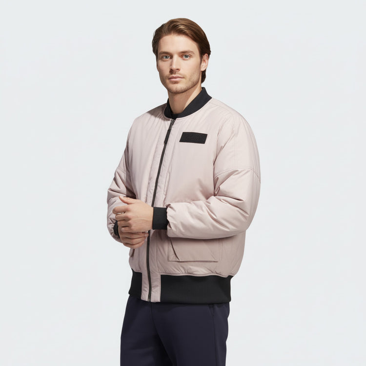 Adidas Chompa Hombre Hombre Beige/Negro Zip