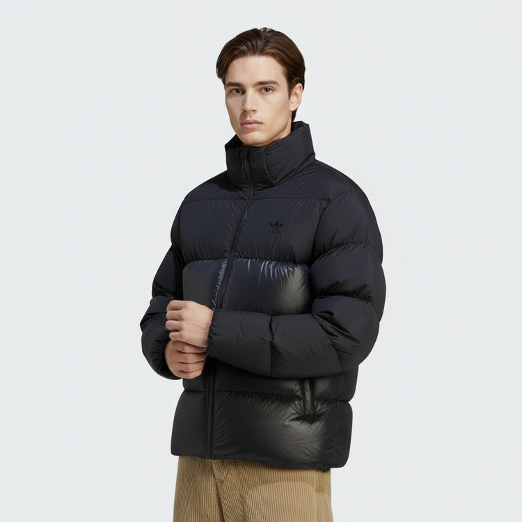 Adidas Chompa Puff Hombre Negra