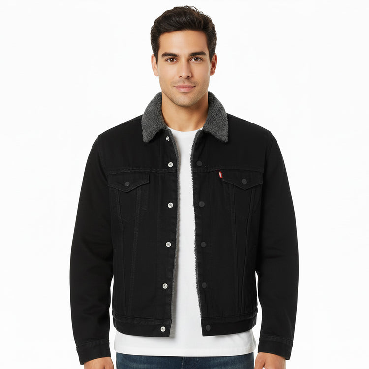 Levi’s Chaqueta Ovejera Negro
