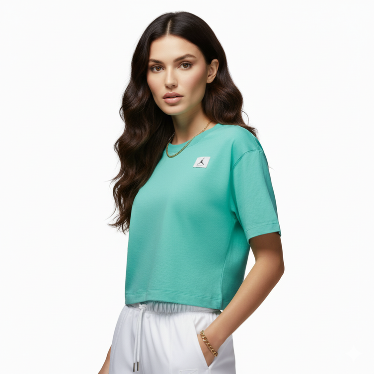 Jordan Camiseta Mujer Turquesa