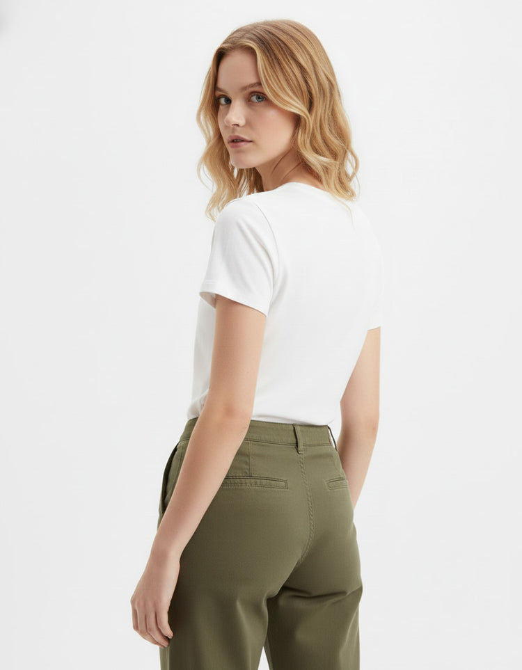 Levi’s Camiseta Mujer Blanca