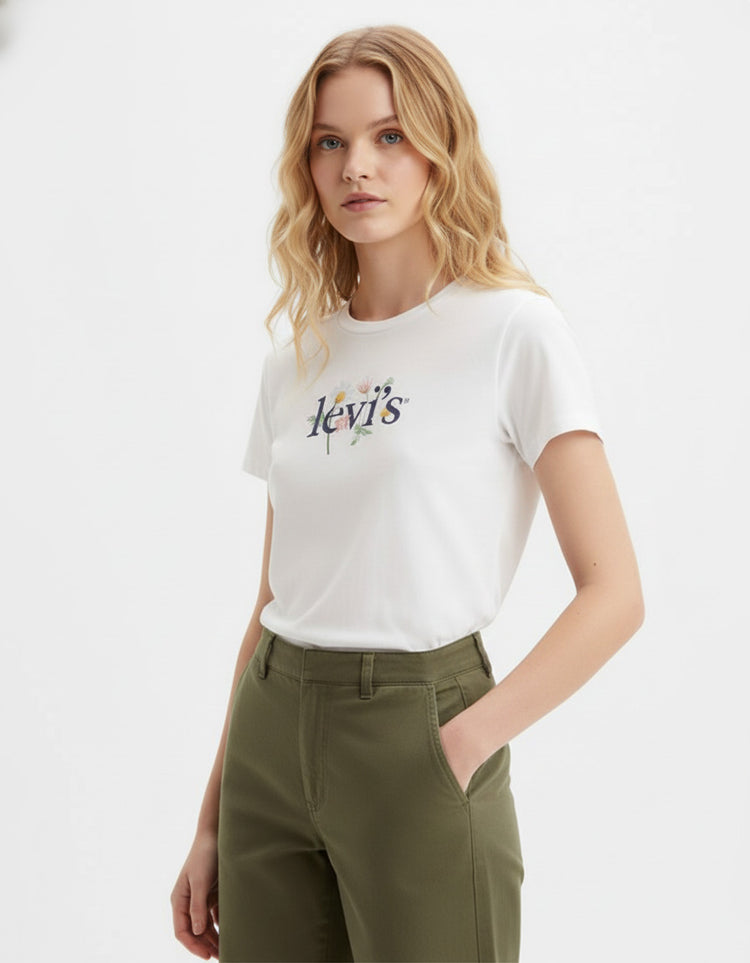 Levi’s Camiseta Mujer Blanca