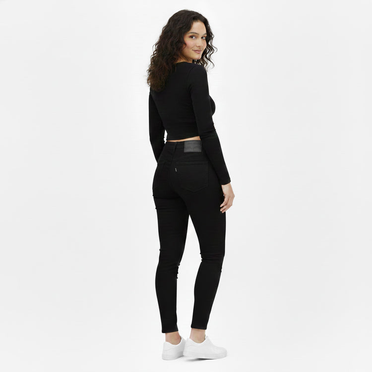 Levi’s 721 High-Rise Skinny Jeans Mujer Negro