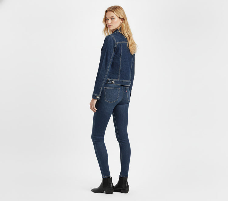 Levi’s 721 High-Rise Skinny Jeans Mujer Azul Marino
