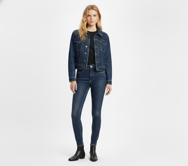 Levi’s 721 High-Rise Skinny Jeans Mujer Azul Marino