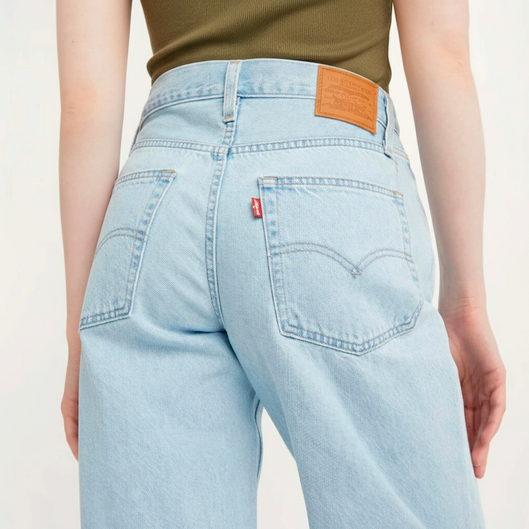 Levi's Baggy Dad Mujer Azul Claro