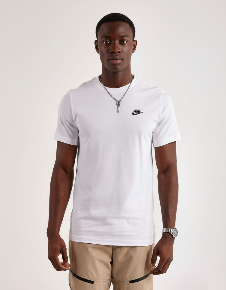 Nike Camiseta Deportiva Hombre Blanco