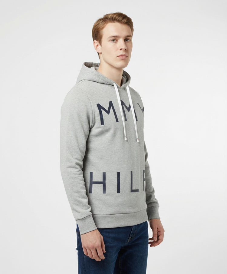 Tommy Hilfiger Suéter con Capucha Gris