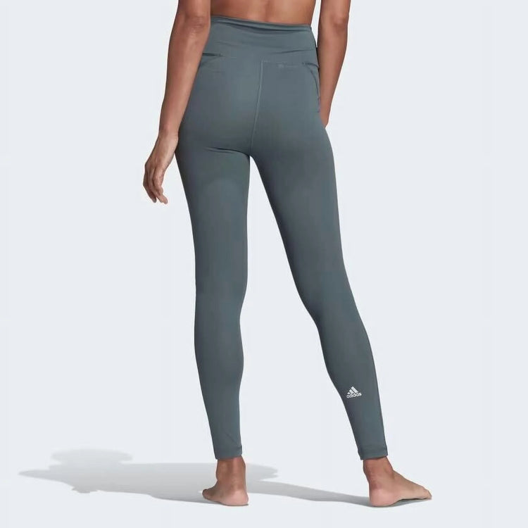 Adidas Licras / Leggins Oxido Azul Yoga Essentials High-Waisted