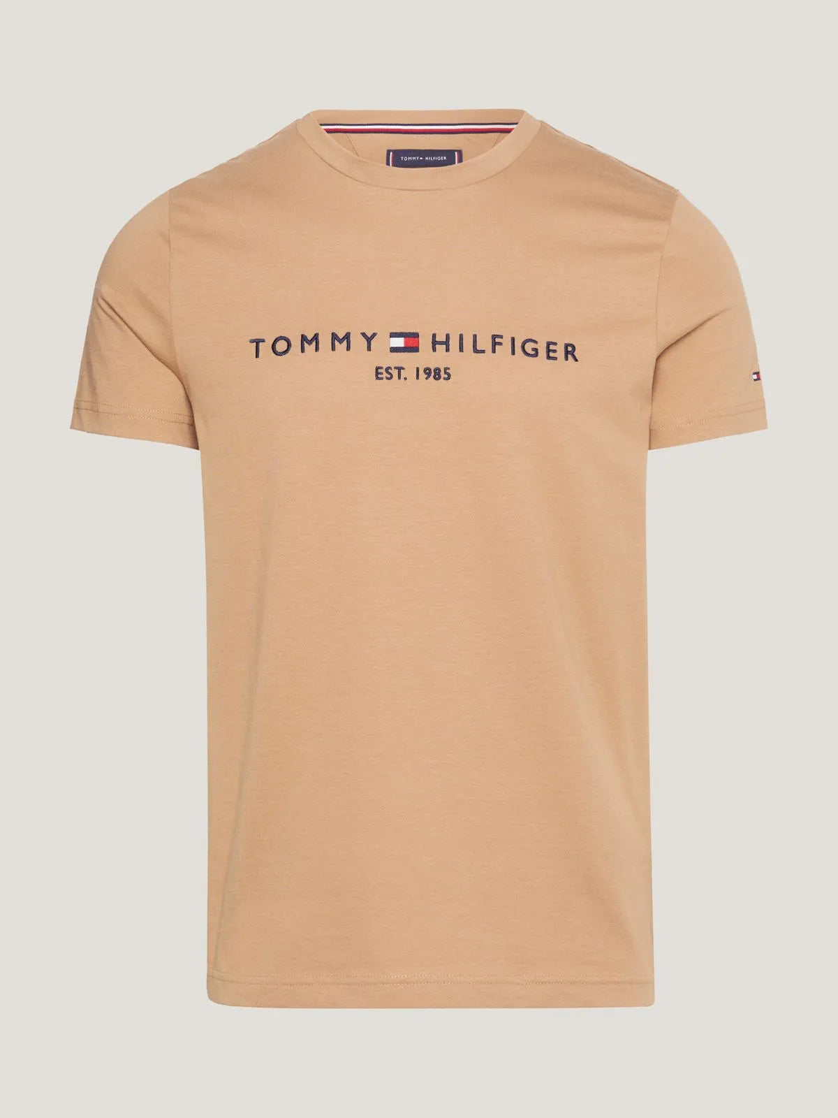 Tommy Hilfiger Camiseta con Logo Beige