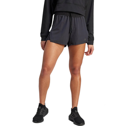 Adidas Mujer Short Deportivo Negro 2 in 1