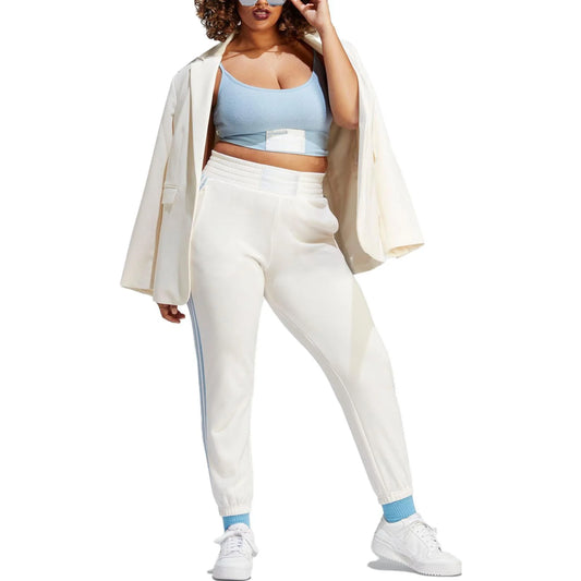 Adidas Calentador Mujer Blanco Cintura Alta