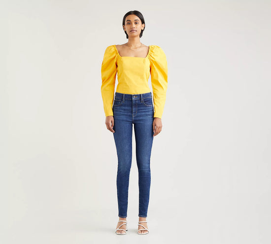 Levi’s 720 High-Rise Super Skinny Mujer Azul Frente