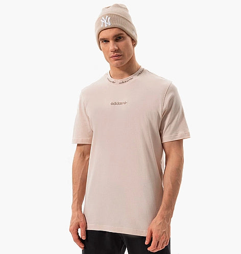 Adidas Camiseta Deportiva Hombre Beige