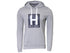 Tommy Hilfiger Suéter con Capucha Gris H Frente