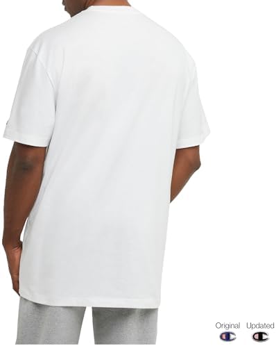 Champion Camiseta Hombre Blanca